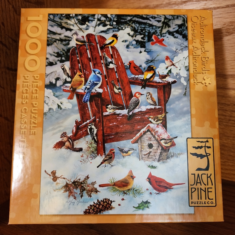 Jack Pine Adirondack Birds Jigsaw Puzzle 1000 Pieces